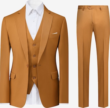 Youthup Suit in Brown: front