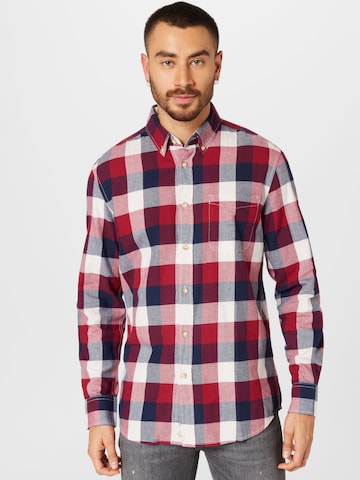 UNITED COLORS OF BENETTON - Regular Fit Camisa em mistura de cores: frente