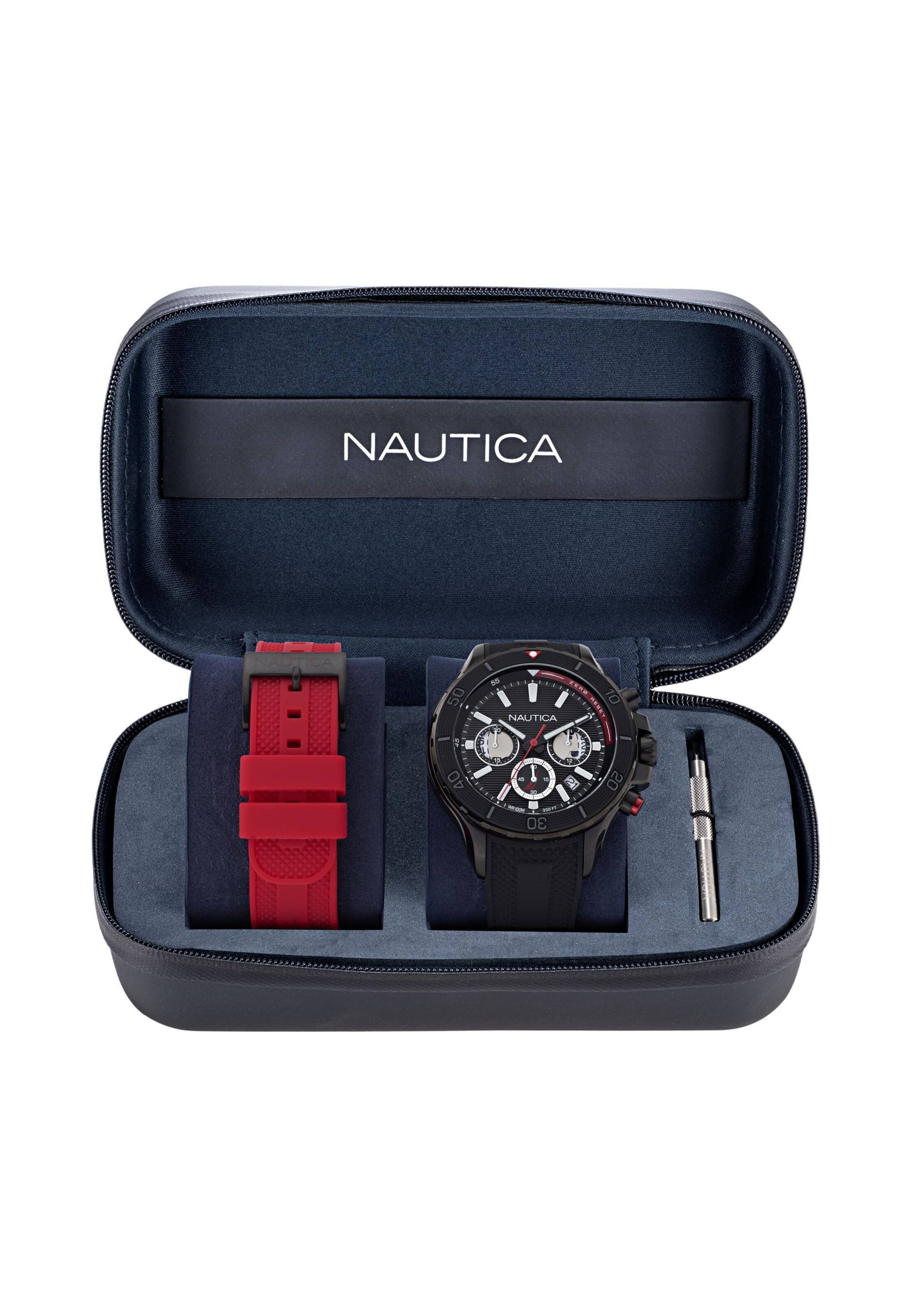 Montre à affichage analogique 'NST' NAUTICA en noir