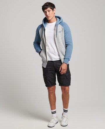 Superdry Zip-Up Hoodie in Grey