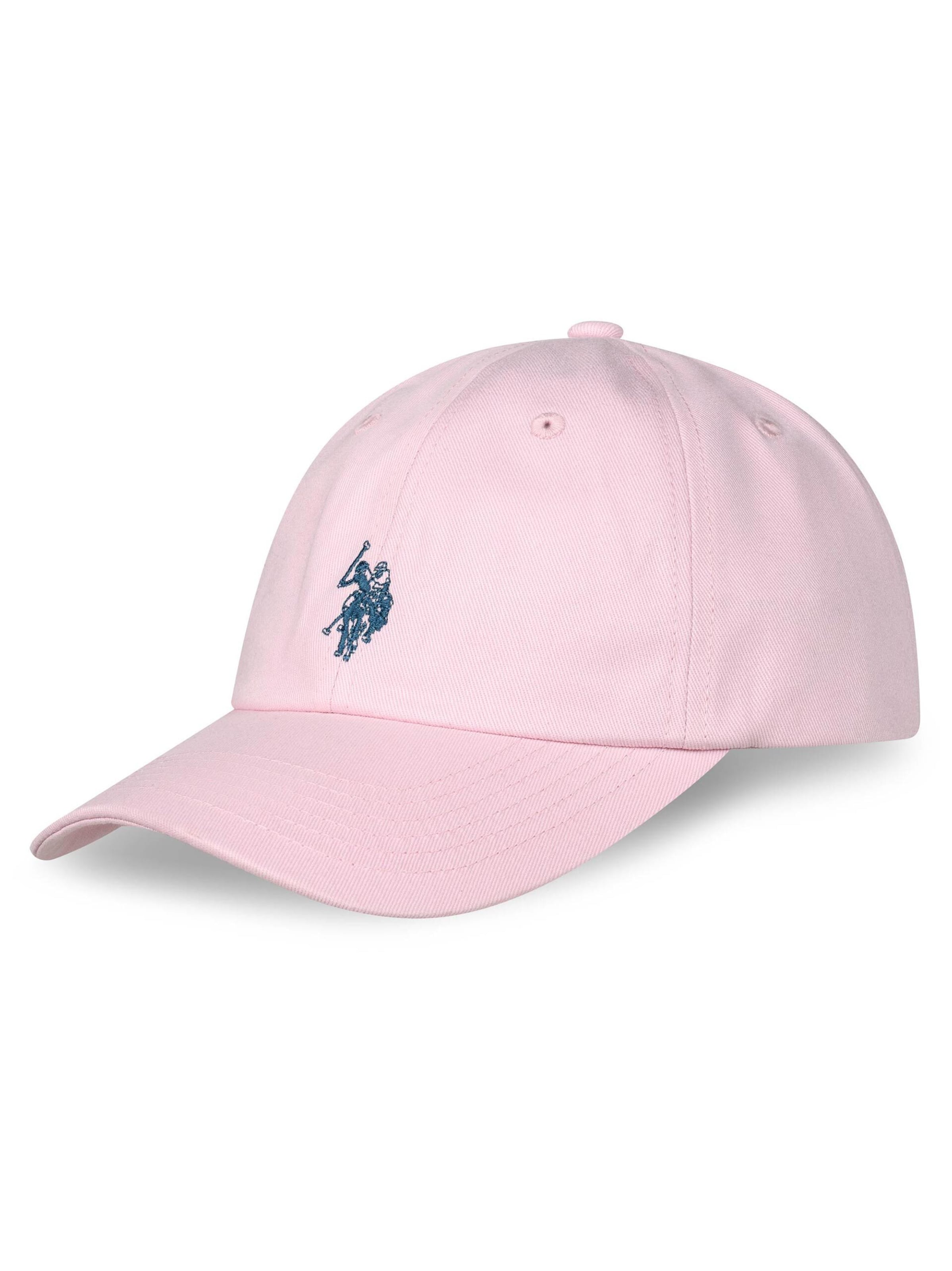 U.S. POLO ASSN. Cap in Pink: front
