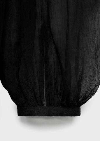 MANGO Abendkleid in Schwarz