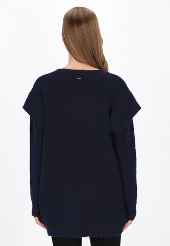 DreiMaster Vintage - Casaco de malha em azul