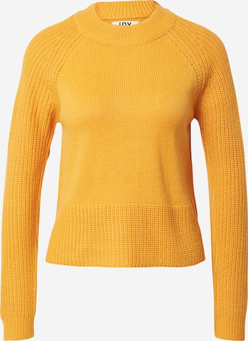 JDY Sweter 'LENETTE' w kolorze żółty: przód