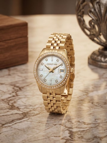 CERRUTI 1881 Analoguhr 'Date watch Cerruti Watch Baccio'‌‌‌‌‌‌ in Gold