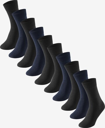 SCHIESSER Sokker i blå: forside