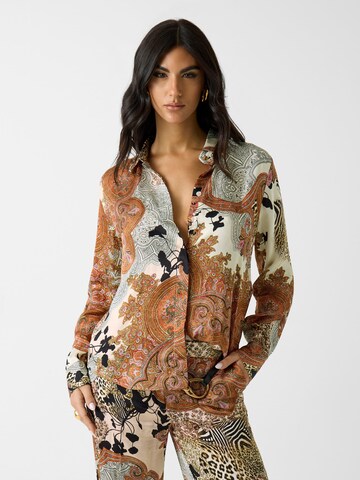 MARCIANO LOS ANGELES Blouse in Orange: front