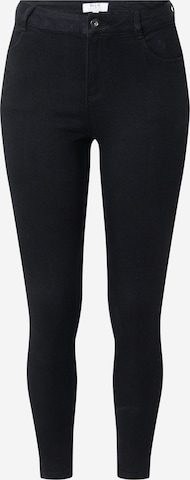 Dorothy Perkins Skinny Jeans 'Ellis' in Schwarz: predná strana