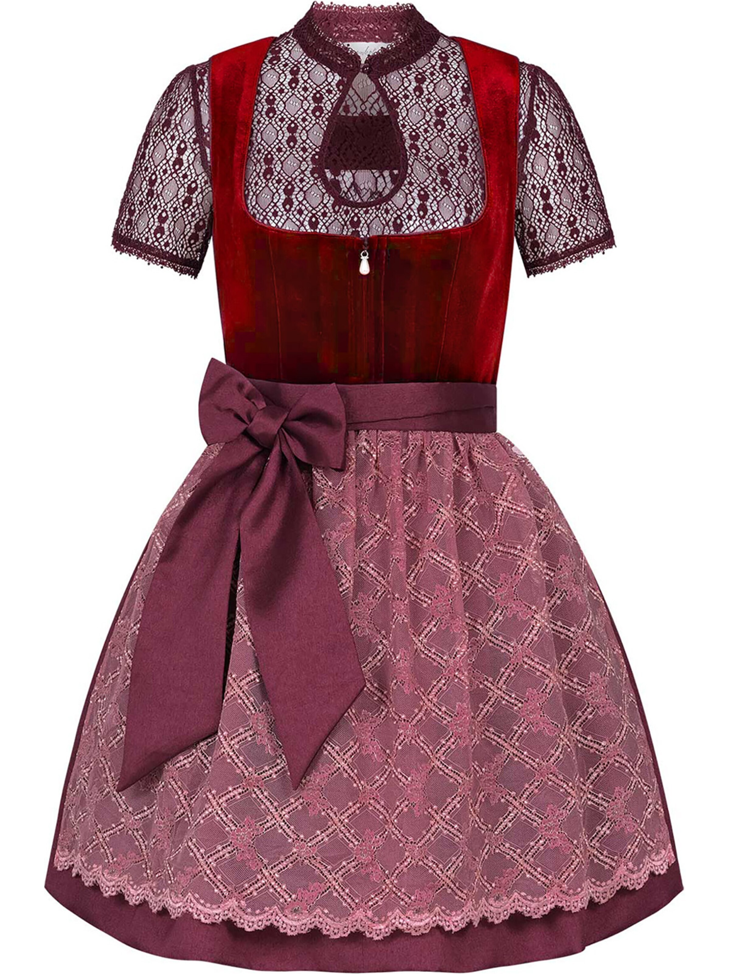 Steigenhöfer Dirndl in Red: front