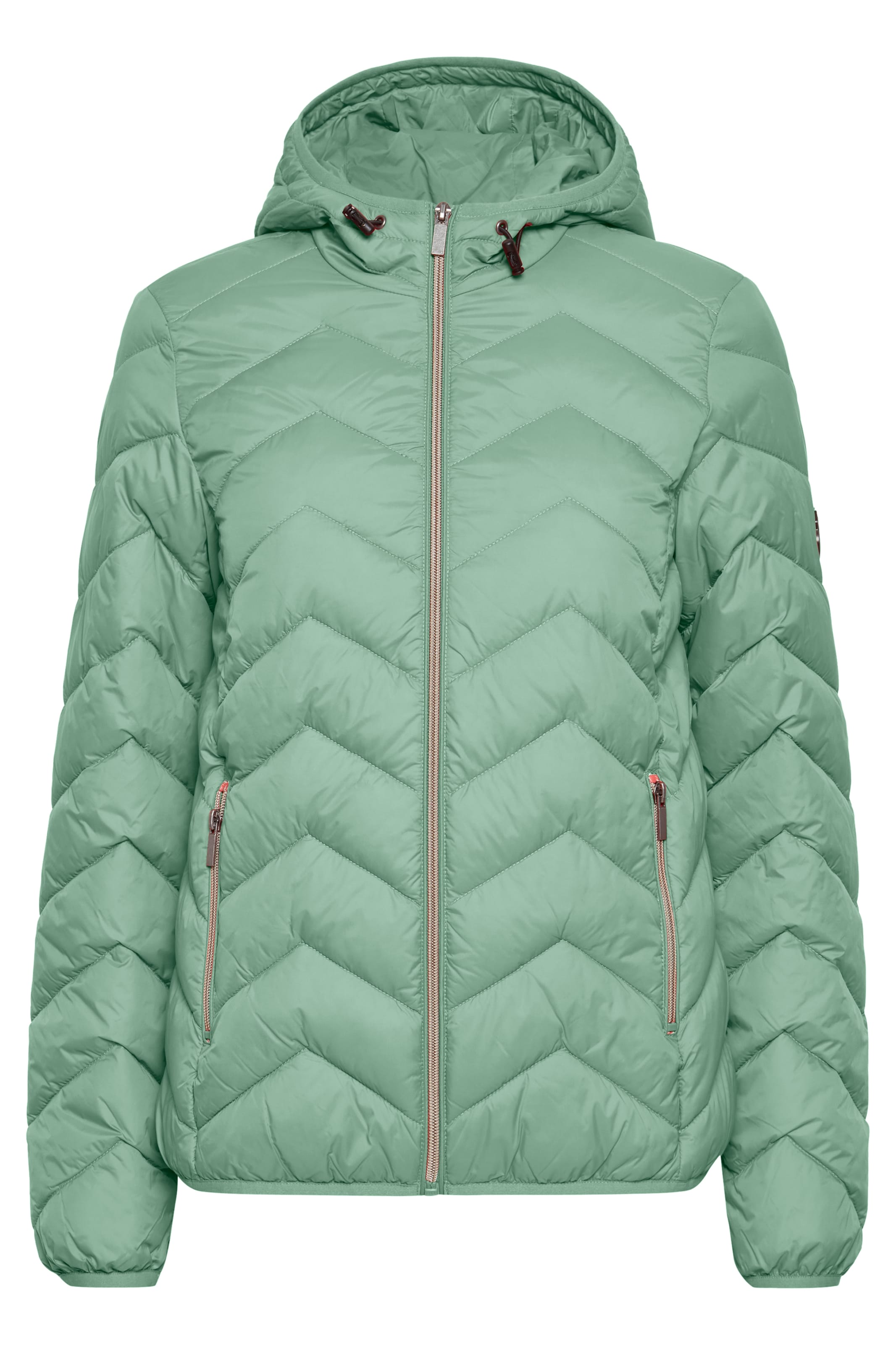 Frauen Jacken Fransa Steppjacke 'FRBAPADDING' in Grün - QL86355 Frauen Jacken Fransa Steppjacke 'FRBAPADDING' in Grün - QL86355