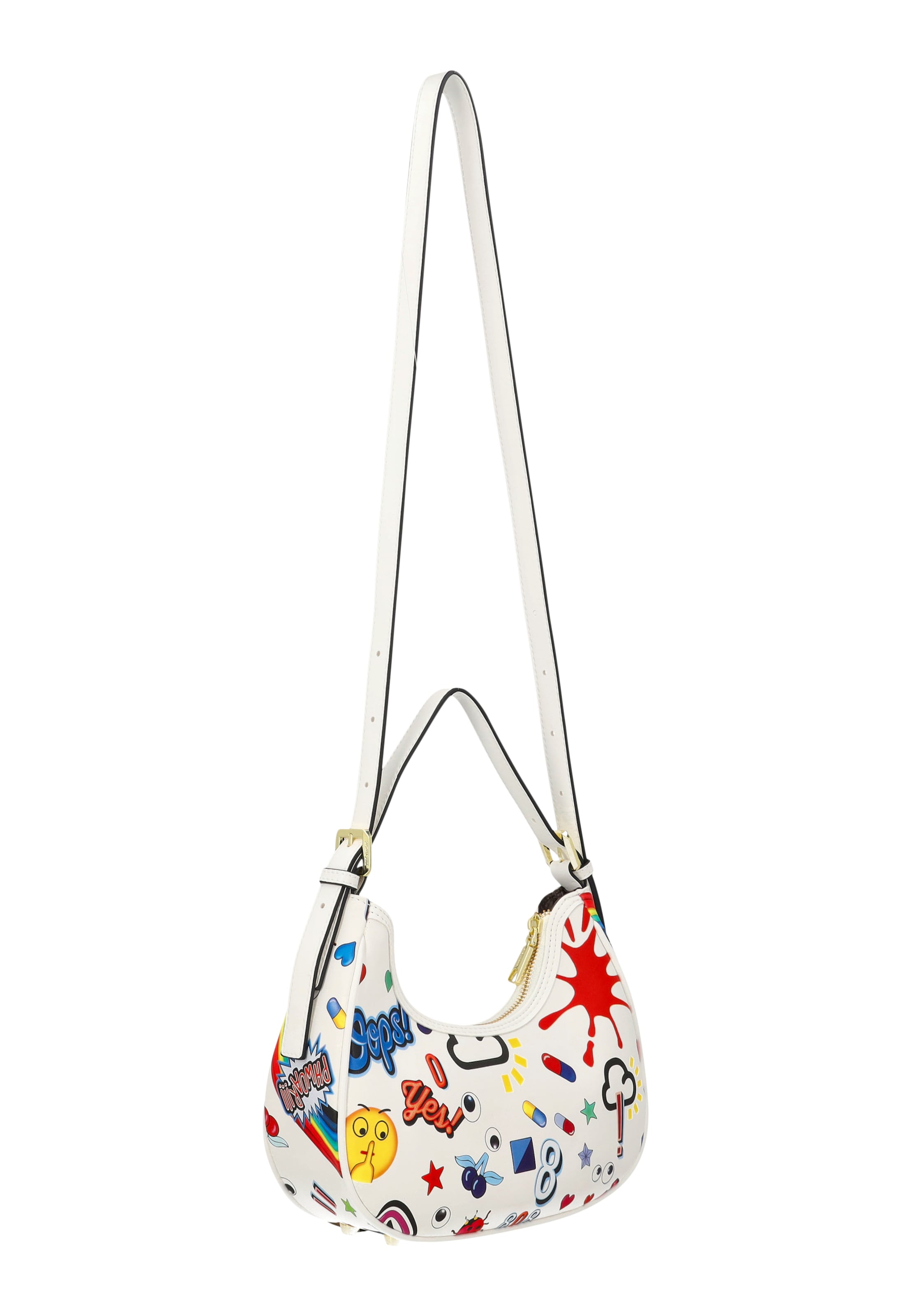 Sac bandoulière 'Pop Eyetheme' MYMO en blanc