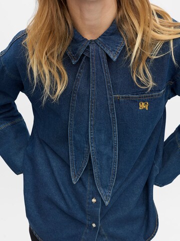 Camicia da donna di OBJECT in blu
