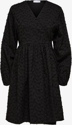 juoda SELECTED FEMME Suknelė 'Poe': priekis