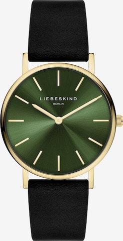Liebeskind Berlin Analoguhr in Schwarz: Vorderseite
