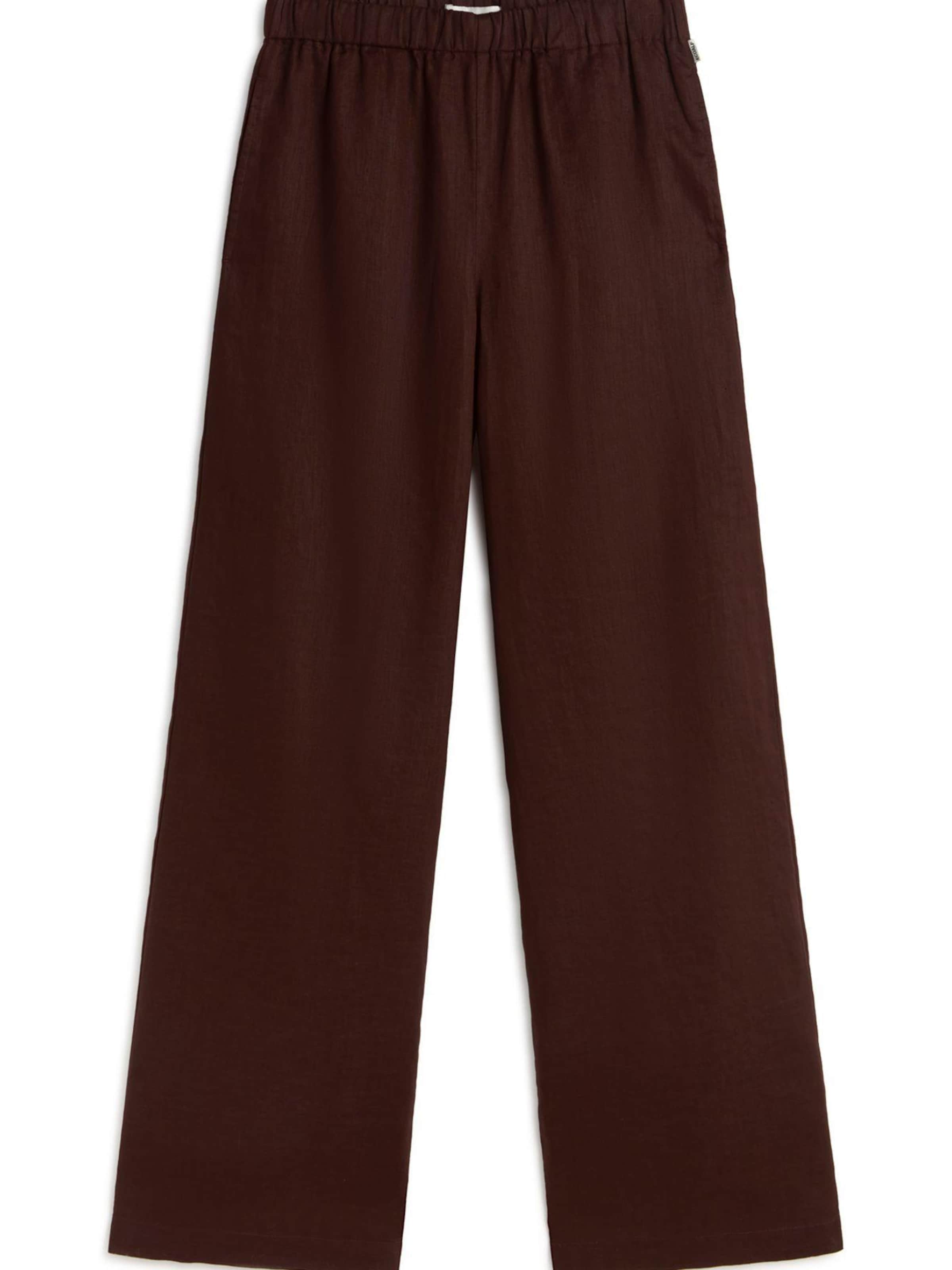 ECOALF Regular Hose 'MOSSI'‌‌‌‌‌‌‌‌‌‌ in Braun: Vorderseite