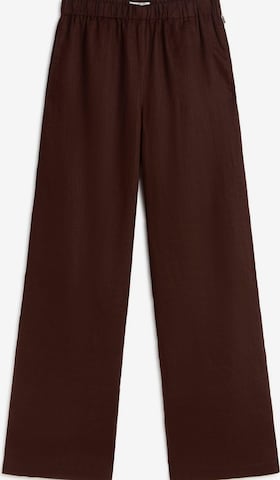 ECOALF Regular Pants 'MOSSI' in Brown: front