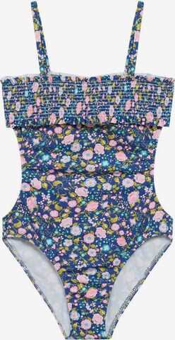 MANGO KIDS Badeanzug in Blau: predná strana