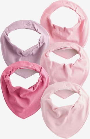 Next Ruokalappu värissä vaaleanpunainen: etupuoli