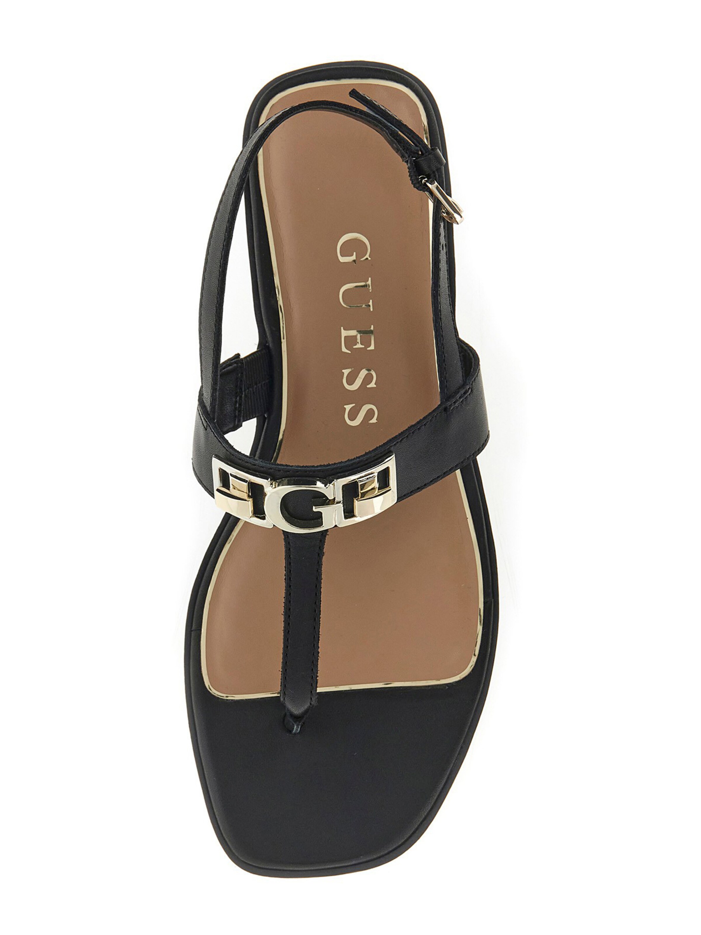 GUESS - Sandalias de dedo 'RAMIRY' en negro