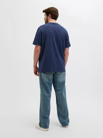Jack & Jones Plus Футболка 'JJENoa' в Синий