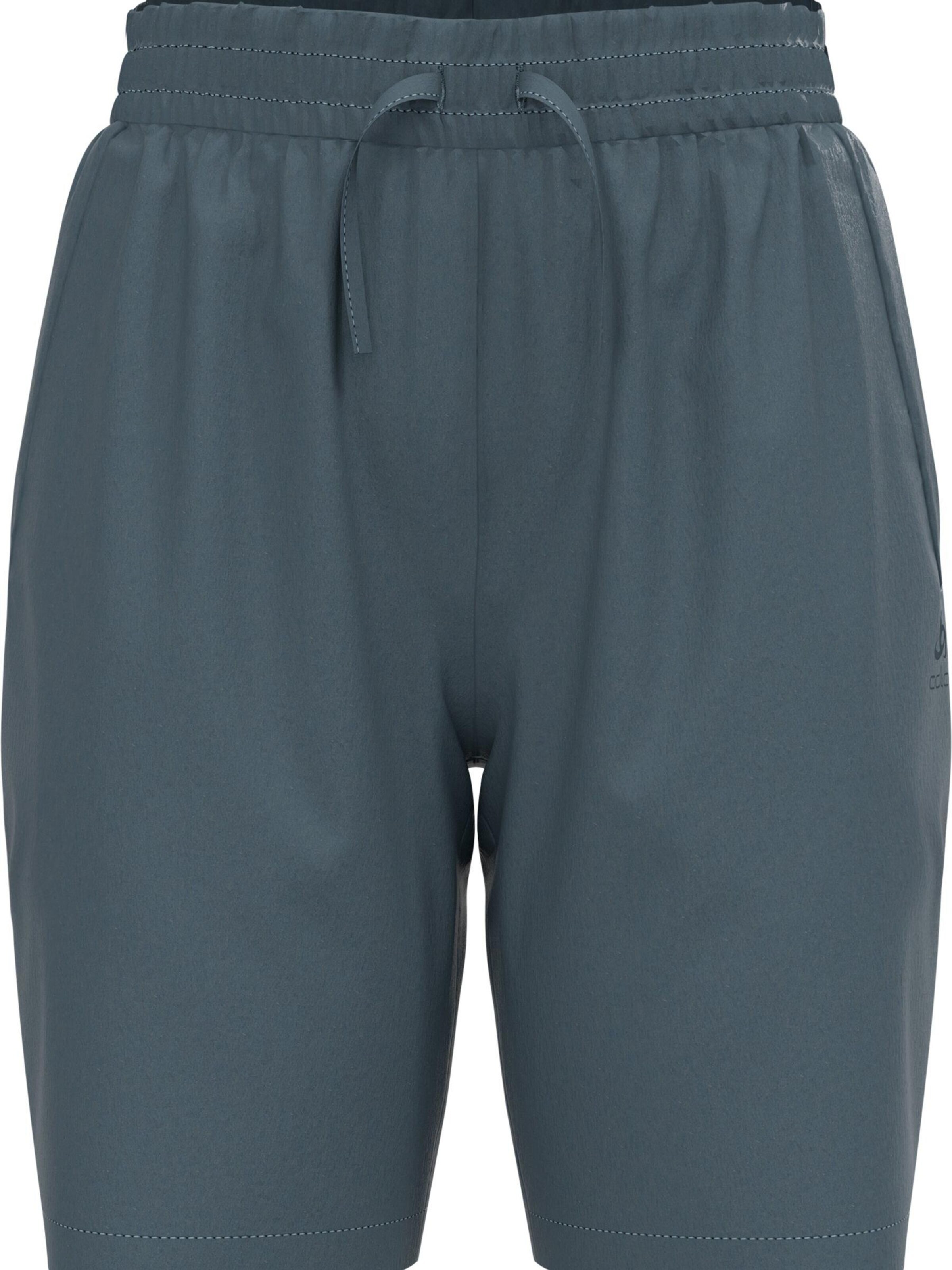 ODLO Workout Pants 'ESSENTIAL' in Green: front