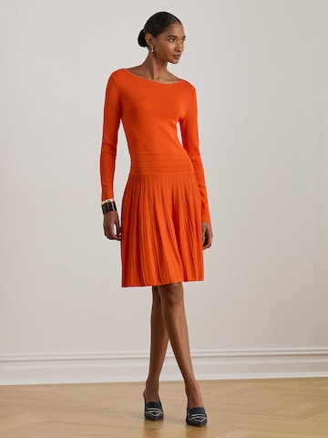 Lauren Ralph Lauren Kleid in Orange: Vorderseite