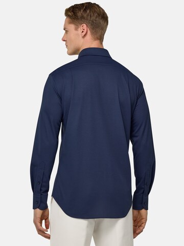 Boggi Milano Regular Fit Hemd in Blau