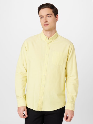 ESPRIT Regular Fit Skjorte i gul: forside