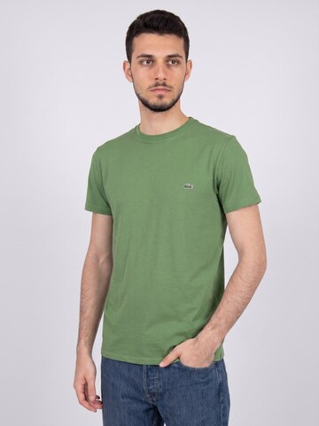 Maglietta di LACOSTE in verde: frontale