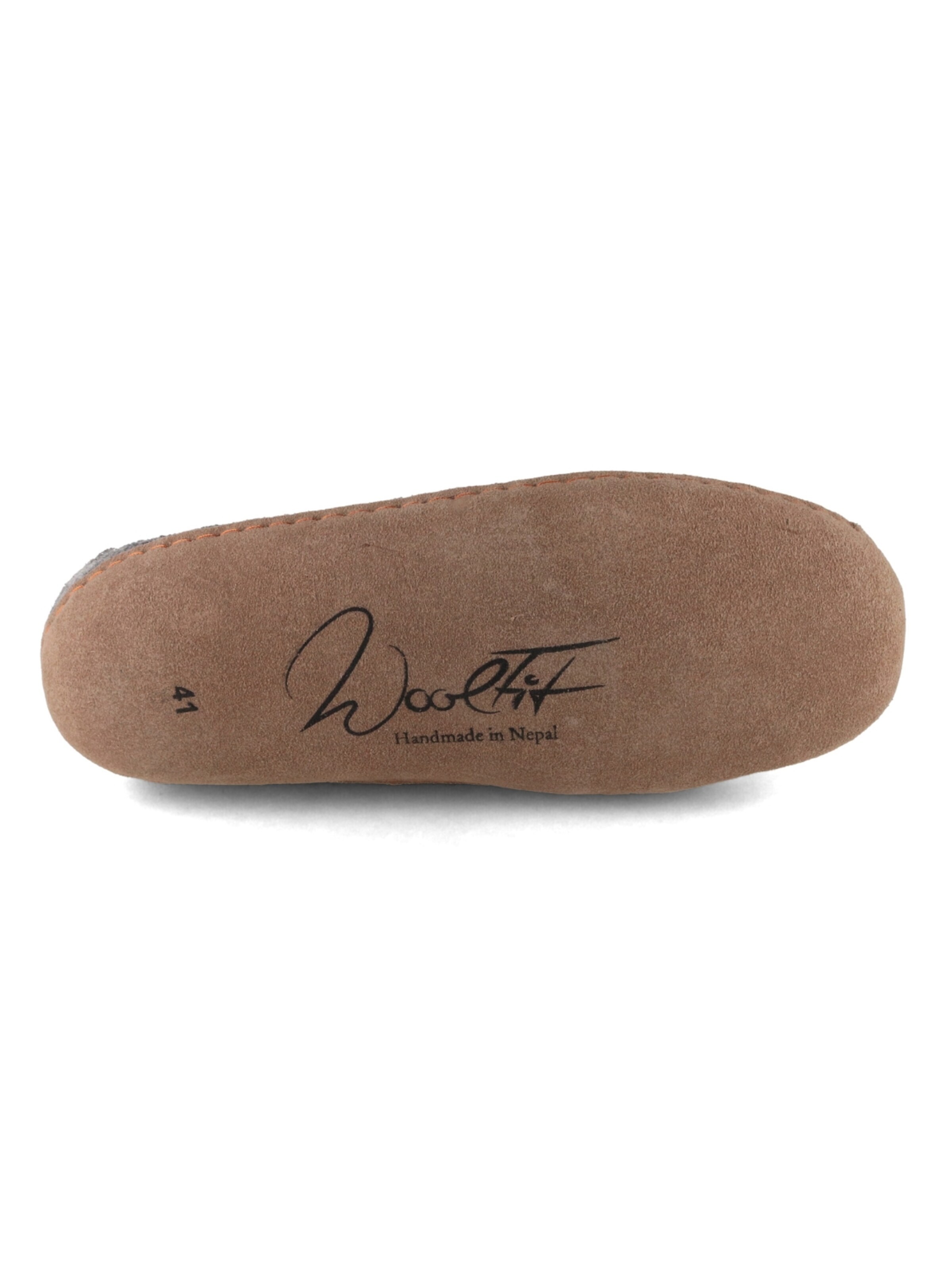 WoolFit Hausschuh 'Sherpa'‌‌‌‌‌ in Grau