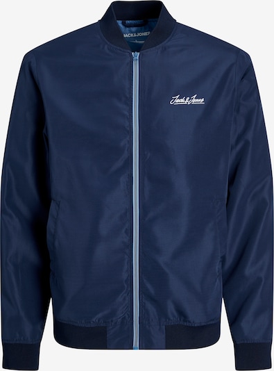 JACK & JONES Prijelazna jakna 'Oliver' u mornarsko plava / bijela, Pregled proizvoda