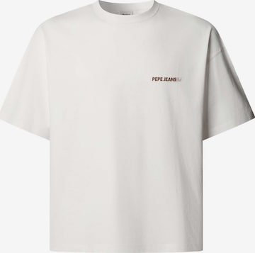 T-Shirt 'CORBIN' Pepe Jeans en blanc : devant