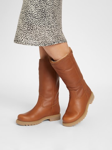 Bottes PANAMA JACK en marron : devant