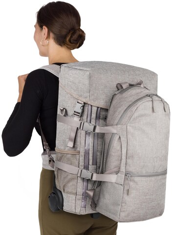 Ensemble de bagages normani en beige : devant