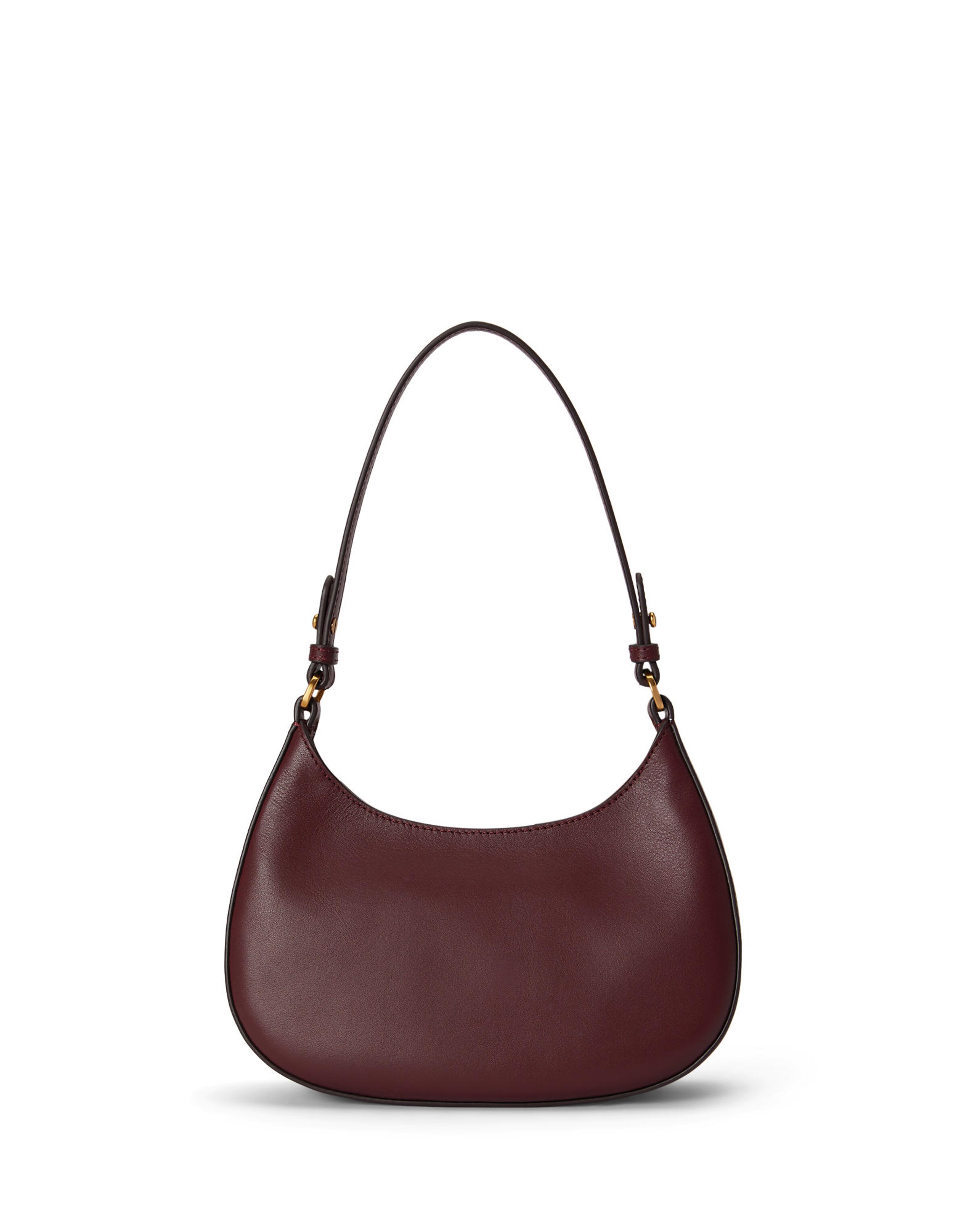 Borsa a spalla di Lauren Ralph Lauren in rosso
