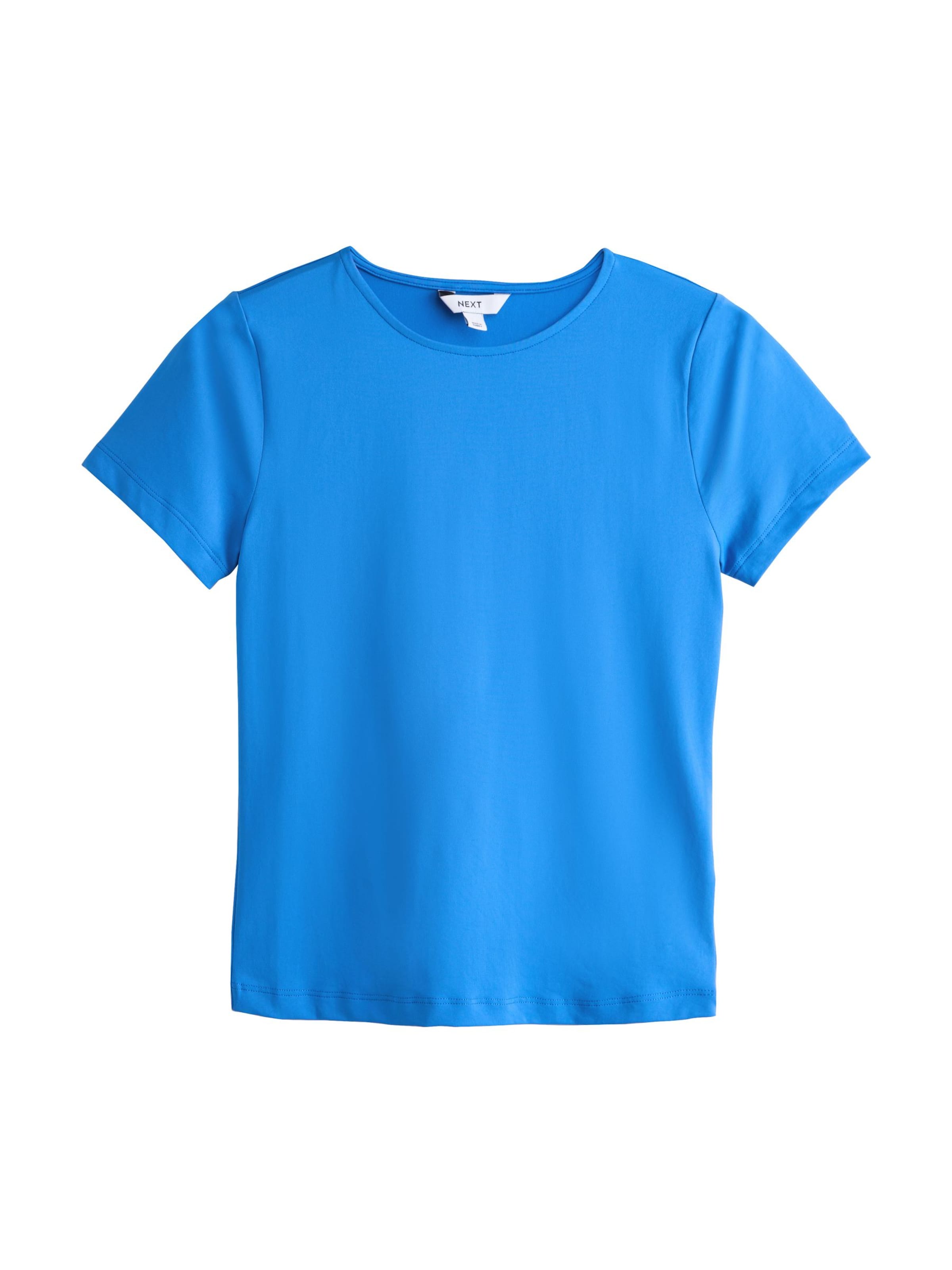 T-shirt Next en bleu : devant