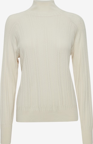 ICHI Pullover 'ALMESA' in Beige: predná strana