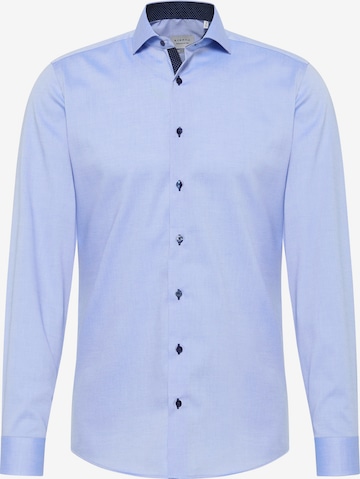 ETERNA Slim fit Business shirt in Blue: front