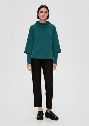 s.Oliver BLACK LABEL Sweatshirt in Groen