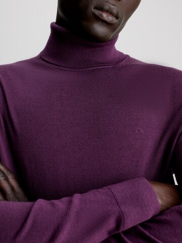 Calvin Klein Pullover in Lila