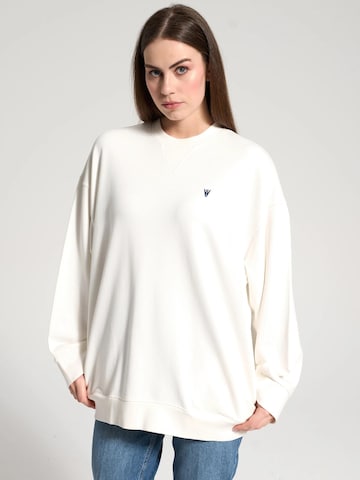 NOWIHT Sweatshirt 'Linnea' in White