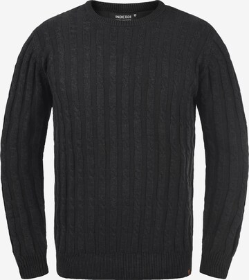 INDICODE JEANS Sweater 'Pauletta' in Black: front