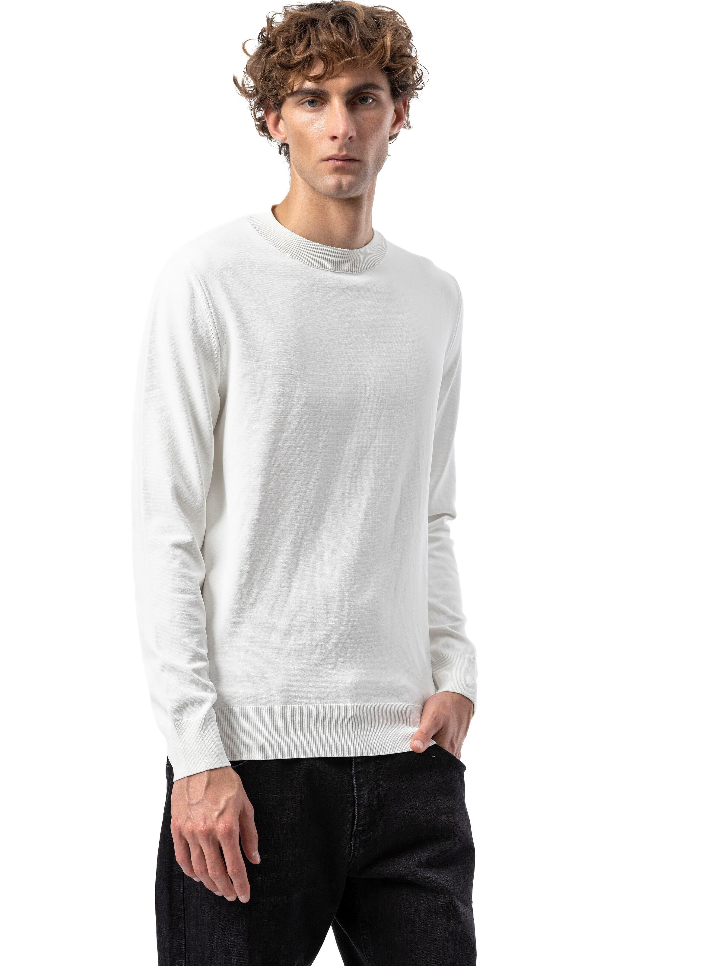 BEYRO Trui 'BP206' in Beige