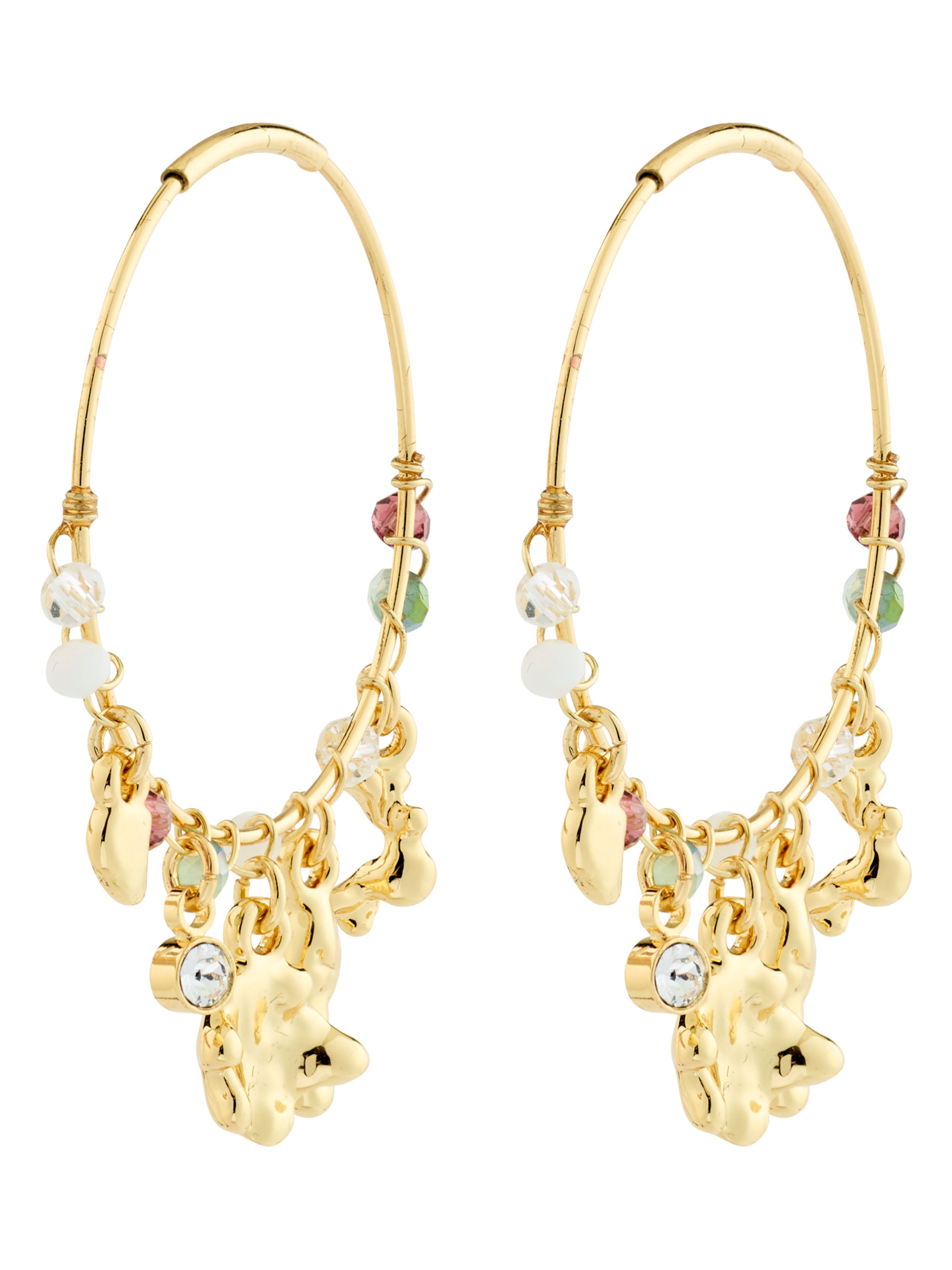 Orecchini 'TOVIN' di Pilgrim in oro: frontale