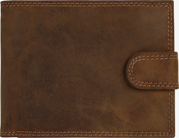 Bagan Portemonnaie 'Bagan Geldbörse' in Braun: Vorderseite