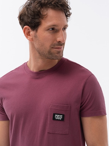 Ombre Shirt 'S1735' in Lila