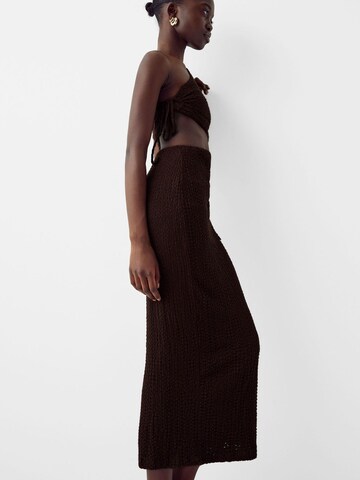 Robe d’été Bershka en marron