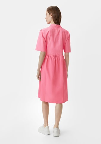 Robe-chemise comma casual identity en rose