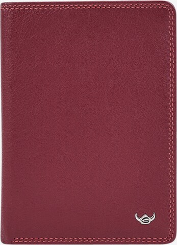 GOLDEN HEAD Wallet 'Rfid' in Red: front