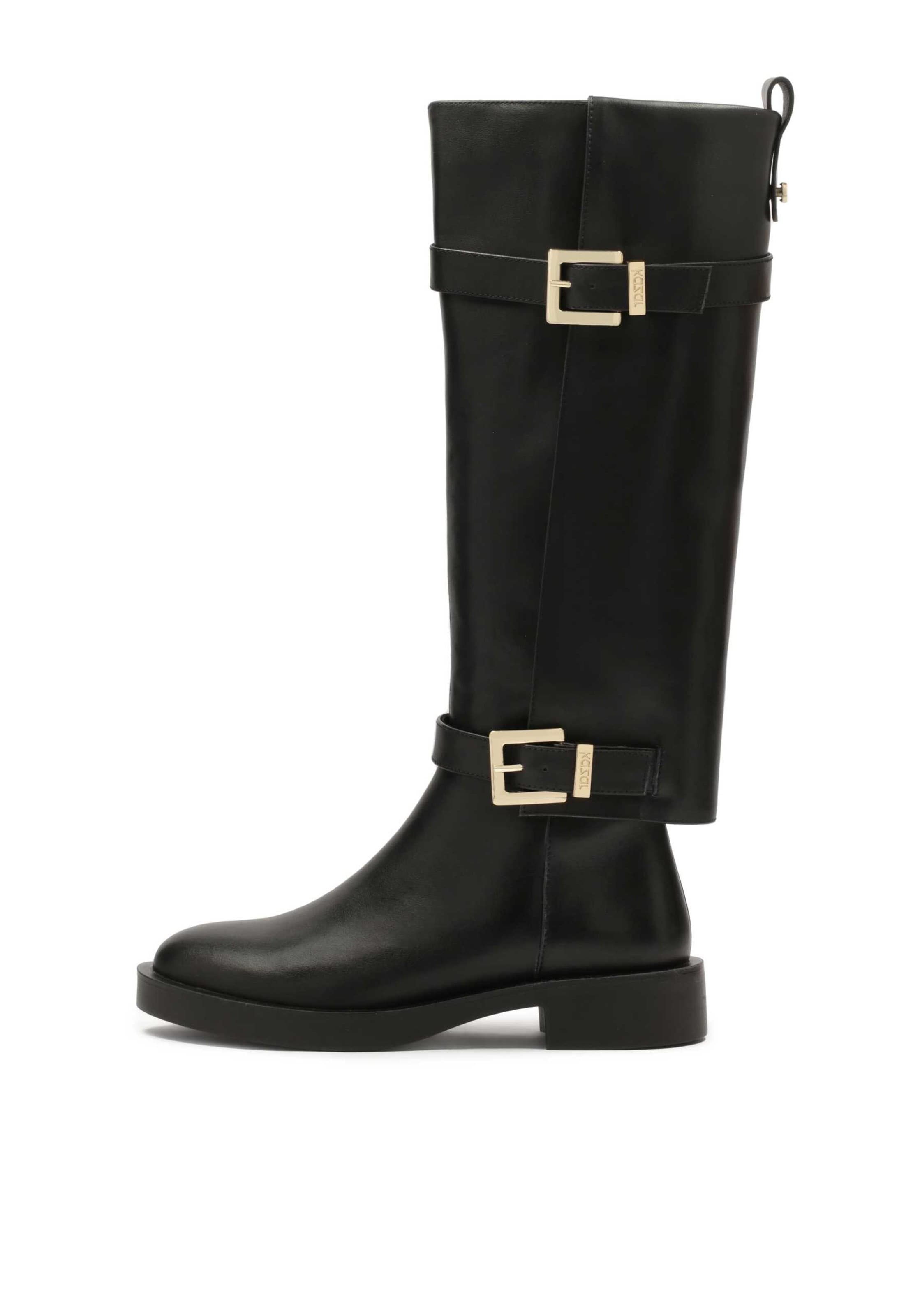 Kazar Boot in Black: front